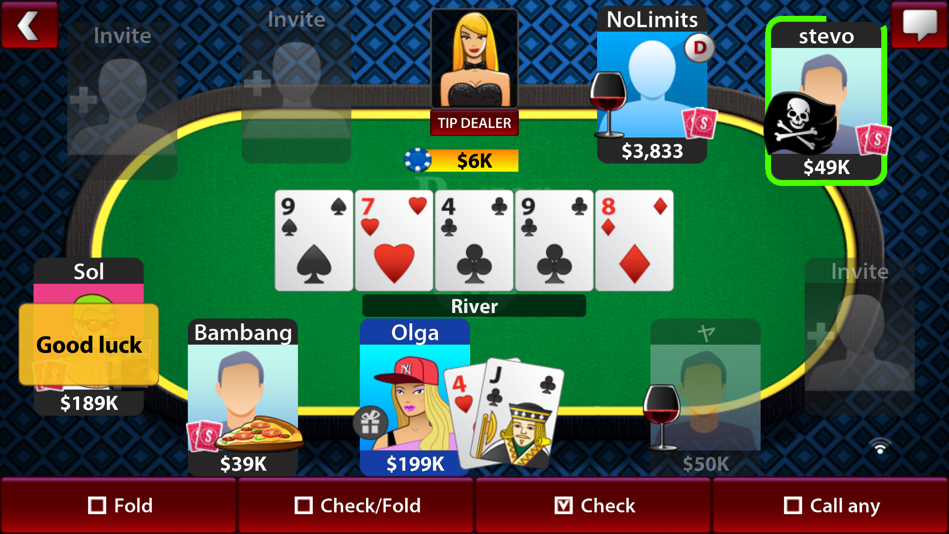 Texas holdem poker app free chips reviews
